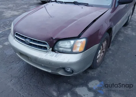 2000 Subaru Outback from USA, damaged, VIN 4S3BH6651Y7669064